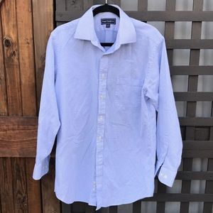 Men’s button up shirt.  Nice cotton
